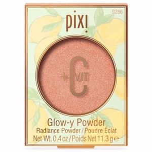 NIB Pixi Vitamin-C Glowy Powder in Peach Dew 0.4oz